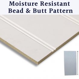 9mm Primed Mdf Wall Panels Long Grain Beaded And Grooved T&g Pattern | Moisture Resistant Mdf Panels For Walls And Bath