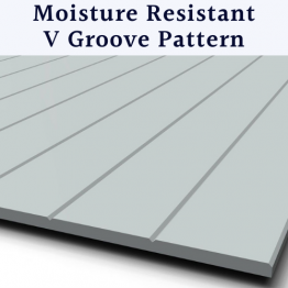 9mm Primed Mdf Wall Panels V Groove | Vertical Pattern | Moisture Resistant Mdf Panels For Walls | Bath Panels