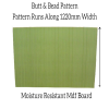 9mm Mdf Wall Panels Short Grain Beaded And Grooved T&g Pattern | Moisture Resistant Mdf Panels For Walls And Bath