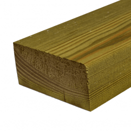 4x2 Treated Timber | 2.4m Length | C24 Tanalised Timber