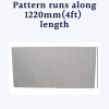 Mdf Wall Panels V Groove | Horizontal Pattern | T&g | Bath Panels | Short Groove (40 Sheets)